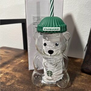Glass Bear Tumbler